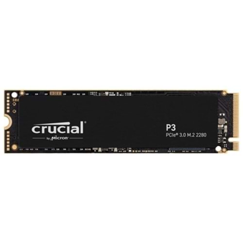 CRUCIAL 1TB P3 CT1000P3SSD8 3500- 3000MB/s M2 NVME GEN3 Disk