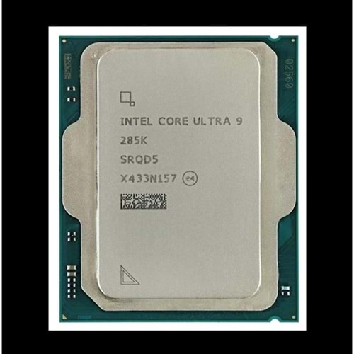 INTEL ULTRA 9 285K 40MB 24çekirdekli O/B VGA 1851p 125w Kutusuz+Fansız
