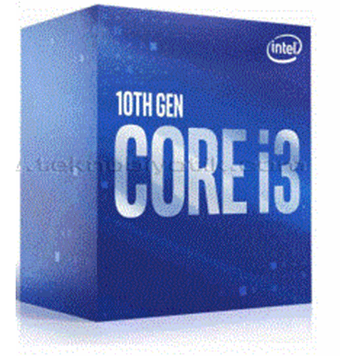 INTEL CORE i3 10100 6MB 4çekirdekli O/B VGA 1200p 65w Kutulu+Fanlı