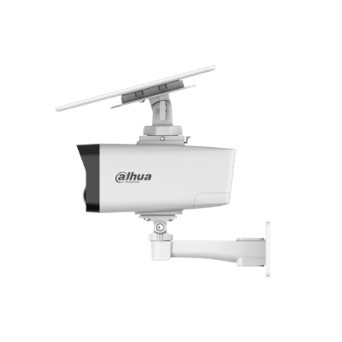 DAHUA 4MP Bullet 3.6mm Kablosuz 4G Solar IP Kamera Çift Işıklı IPC-HFW2441DG-4G-SP-B-MAX