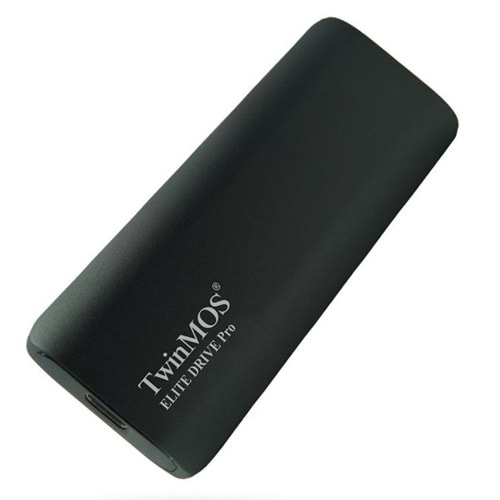 TWINMOS 2TB SSD ELITE DRIVE PRO PSSD2TBEDP Type-C Harici Disk Siyah