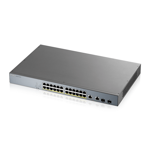 ZyXEL 16port PoE 250w 2-SFP Gigabit Yönetilebilir Switch GS1350-18HP