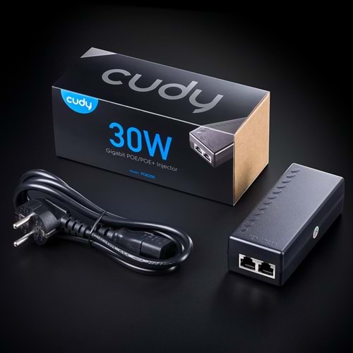 CUDY POE200 2port Gigabit 30W PoE Adaptör