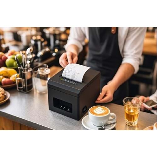 ZenPos 203dpi GNS-TS180 Termal Usb,Ethernet Fiş Yazıcı