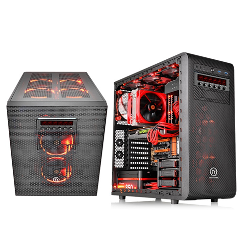 THERMALTAKE Commander F6 AC-024-BN1NAN-A1 RGB LCD Ekranlı Multi Fan Kontrol Ünitesi
