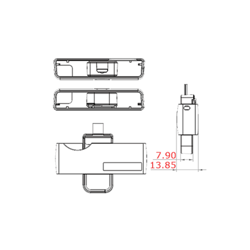 ACS ACR39U-ND PocketMate II Micro-USB Tam Boy Temaslı Akıllı Kart Okuyucu