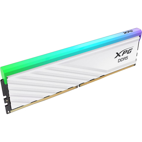 XPG 16GB DDR5 6400MHZ CL32 RGB PC RAM BEYAZ LANCER BLADE AX5U6400C3216G-SLABRWH