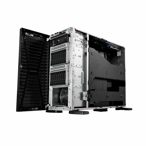HPE PROLIANT ML110 G11 P81774-425 XEON 3508U-64GB DDR5 RDIMM-2X480GB SSD-2x1000w Tower Sunucu