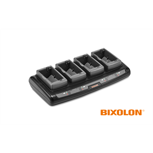 BIXOLON PQC-R300/STD SPP-R310 / SPP-L310 Uyumlu 4'lü Pil Şarj Ünitesi Adaptör Dahil