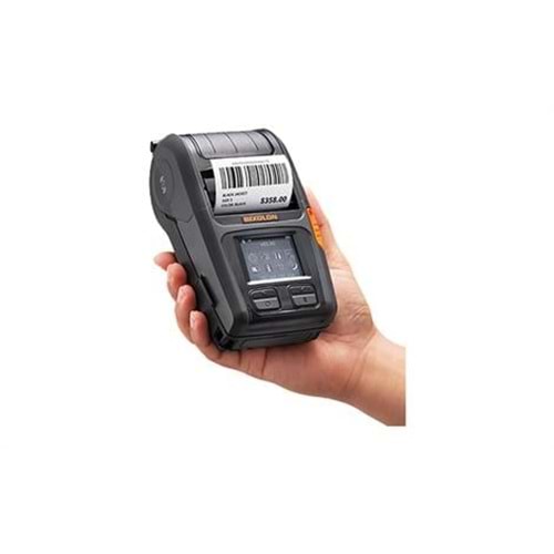 BIXOLON 203dpi XM7-20iWK/STD 48mm 152mm/sn Bluetooth + Wi-Fi USB Taşınabilir Barkod Etiket Yazıcı