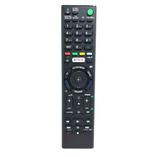 Polaxtor Lcd Led Kumanda Sony Netflıx Tuşlu 2 Yazısız