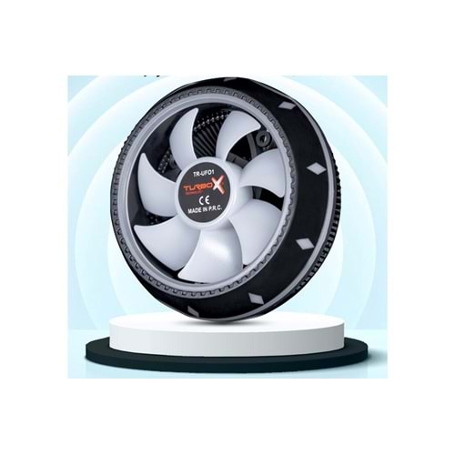 Turbox Boomer Tr-Uf01 Combo Lga775+1151+1155+1156+Am2+ Am3 İşlemci Fanı