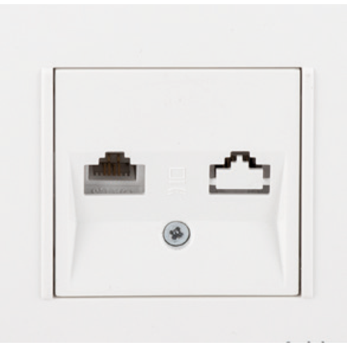 Netelsan Data Prizi Rj 45 Cat6 + Çerçeve Dahil