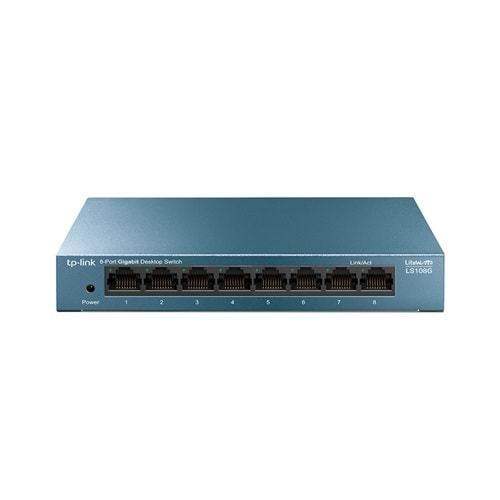 TP-LINK 8PORT LS108G GIGABIT YÖNETİLEMEZ SWİCTH MASAÜSTÜ