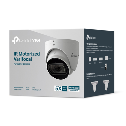 TP-LINK 4MP DOME MOTORIZE IP67 IK10 5X Optik Zoom IP Kamera INSIGHT-S445ZI