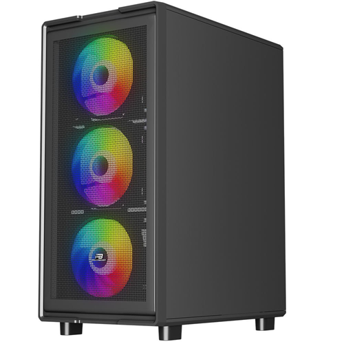 POWERBOOST 600W 80+ A601B 4-Rainbow Fanlı Gaming Mid-Tower PC Kasası