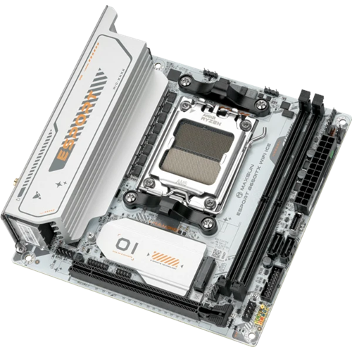 MAXUN eSport B650ITX WIFI ICE DDR5 HDMI-DP PCIE 4.0 AM5 mITX