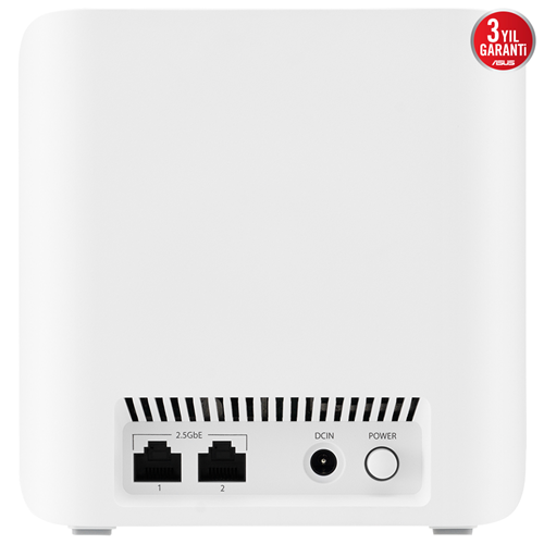 ASUS ZENWIFI BD4 WIFI7 BE3600 Mesh Router 3'lü paket Beyaz