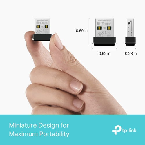 TP-LINK Archer TX1U Nano Wıfı6 USB Kablosuz Adaptör
