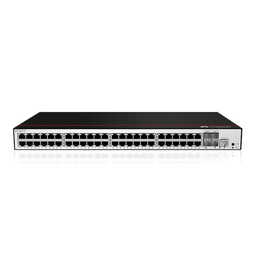 HUAWEI 48port PoE 828W 4-10GbE SFP 2.5GbE 2 ayrı 12GE stack portu Yönetilebilir Switch S5735-L48PN4XE-A-V2