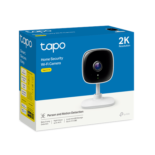 TP-LINK 3MP 3.3MM Wıfı Kablosuz IP Kamera Tapo C110