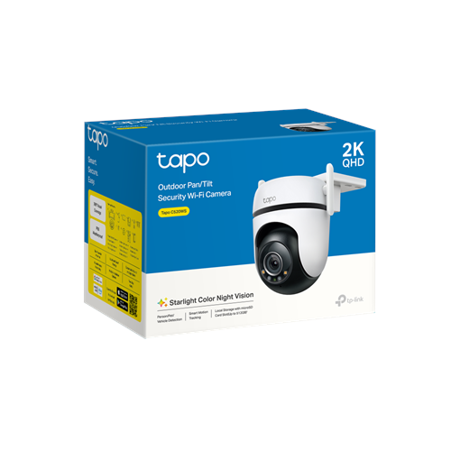 TP-LINK 4MP PTZ Speed Dome Wıfı Kablosuz Pan-Tilt IP Kamera Tapo C520WS