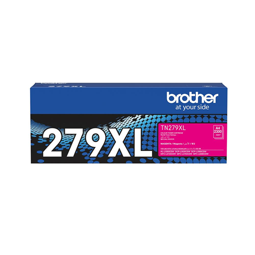 BROTHER TN279XLM Yüksek Kapasiteli Kırmızı (Magenta) Orijinal Lazer Toner (2.300 Sayfa)