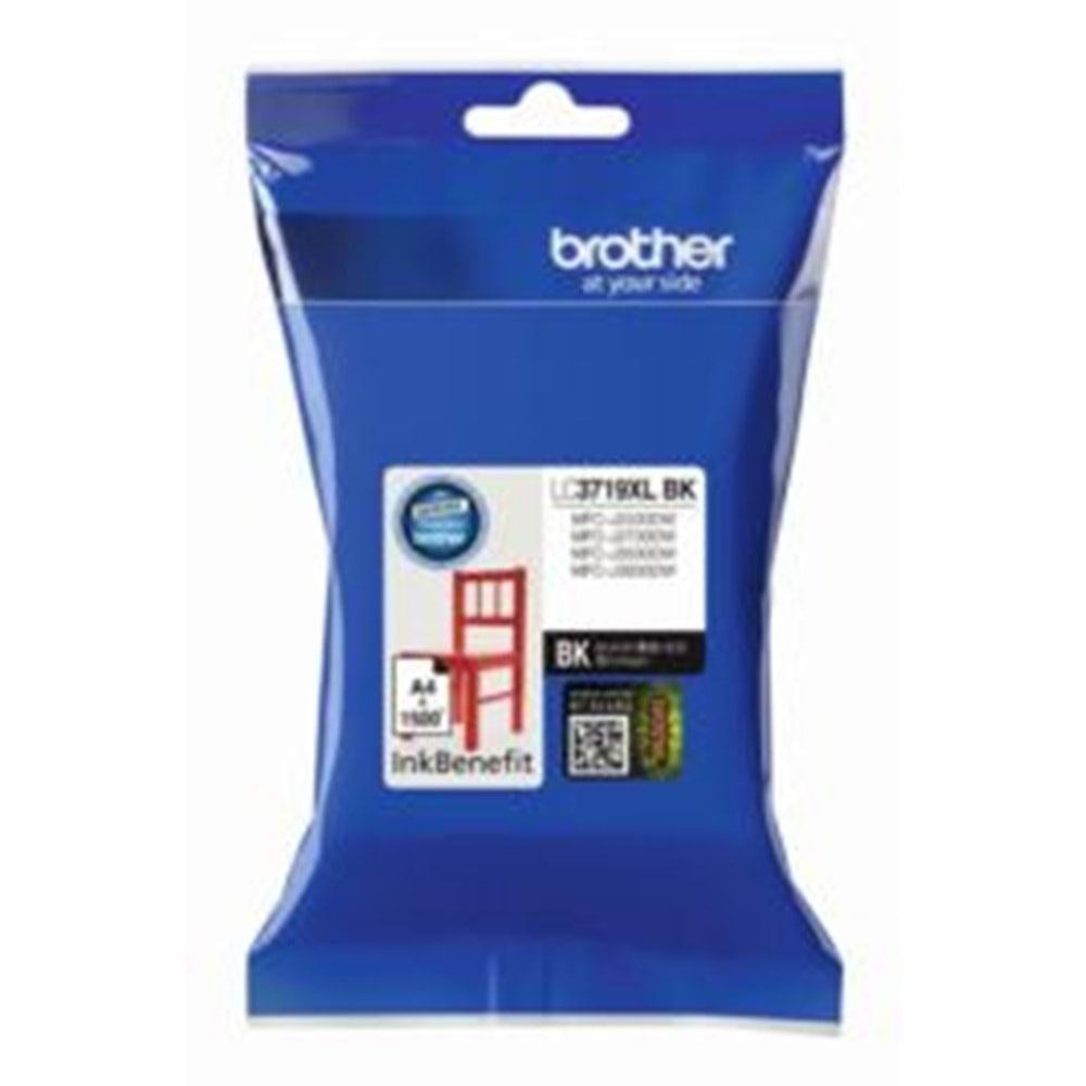 BROTHER LC-3719XLBK MFC-J3930DW Siyah Mürekkep Kartuş