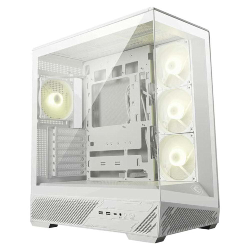 MSI MAG PANO 130R PZ WHITE PANORAMIK GAMING MID-TOWER PC KASASI BEYAZ