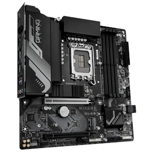 GIGABYTE B760M GAMING X AX WIFI-6E DDR5 HDMI DP PCIE 4.0 1700p ATX
