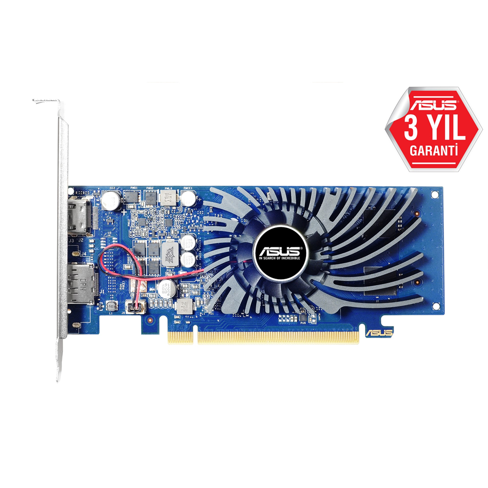 ASUS GT1030 2GB 2G-BRK GDDR5 64bit HDMI DP PCIe 16X v3.0 Low Profile 