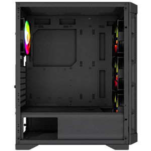 POWERBOOST 600W PB-PS7840B Gaming Mid-Tower PC Kasası