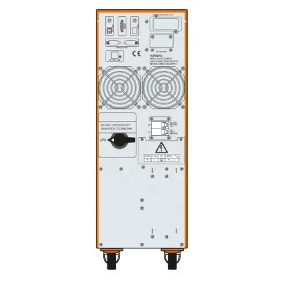 MAKELSAN 6KVA POWERPACK SE ONLINE LCD EKRAN TOWER UPS Ücretsiz Kurulum 1/1 (16X9AH) (+V.2) K.G.K_PF=1