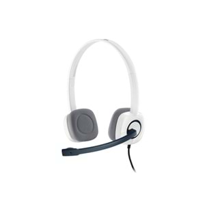 LOGITECH H150 Kablolu Cloud Beyaz Mikrofonlu Kulaklık 981-000350