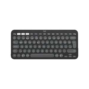 LOGITECH Pebble Keys 2 K380s Bluetooth Q Trk Siyah Klavye (920-011860)