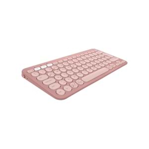 LOGITECH Pebble Keys 2 K380s Bluetooth Q Trk Rose Klavye (920-011861)