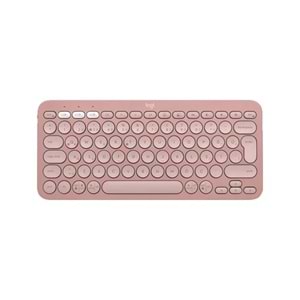 LOGITECH Pebble Keys 2 K380s Bluetooth Q Trk Rose Klavye (920-011861)