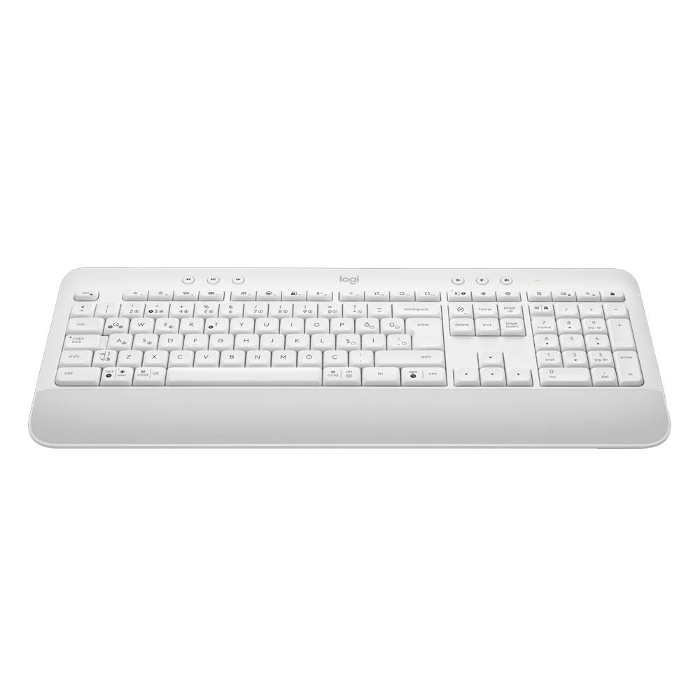 LOGITECH K650 Kablosuz Q Trk Beyaz Klavye (920-010973)