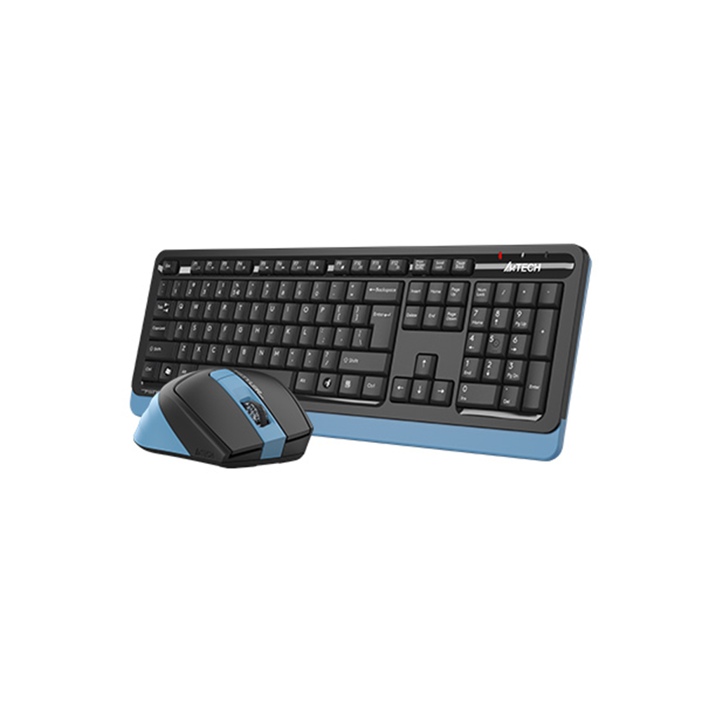 A4TECH FG1035 Kablosuz Q Trk Siyah/Mavi Klavye - Mouse Set