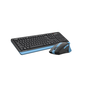 A4TECH FG1035 Kablosuz Q Trk Siyah/Mavi Klavye - Mouse Set