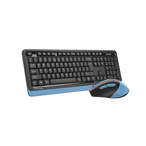A4TECH FG1035 Kablosuz Q Trk Siyah/Mavi Klavye - Mouse Set