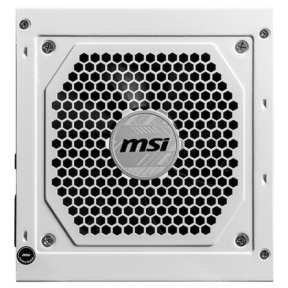 MSI 850W 80+ GOLD A850GL PCIE 5.0 Tam Modüler Power Supply Beyaz
