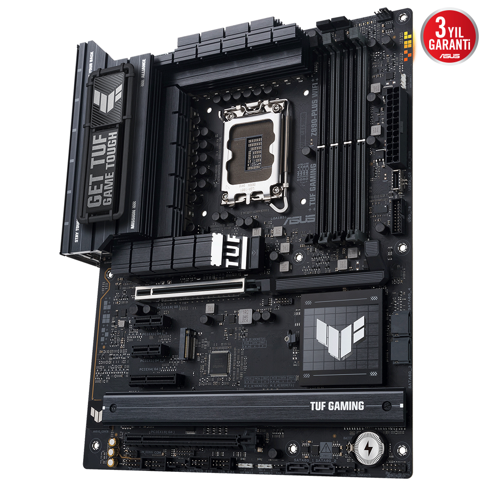 ASUS TUF GAMING Z890-PLUS WIFI-7 DDR5 THUNDERBOLT-HDMI DP PCIE 5.0 1851p ATX 