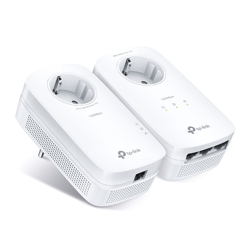 TP-LINK TL-PA8033P KIT Gigabit AV1300 EV Ofis Tipi PowerLine Ağ Adaptörü