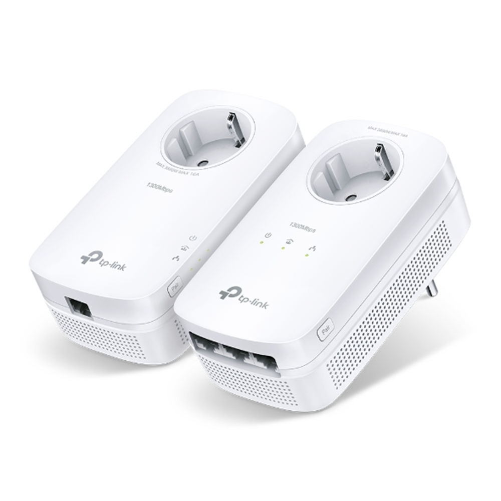 TP-LINK TL-PA8033P KIT Gigabit AV1300 EV Ofis Tipi PowerLine Ağ Adaptörü
