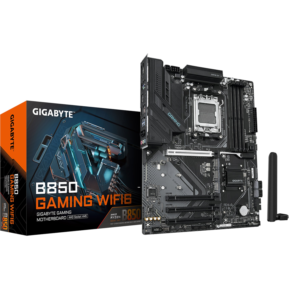 GIGABYTE B850 GAMING WIFI6 DDR5 HDMI DP PCIE 5.0 AM5 ATX