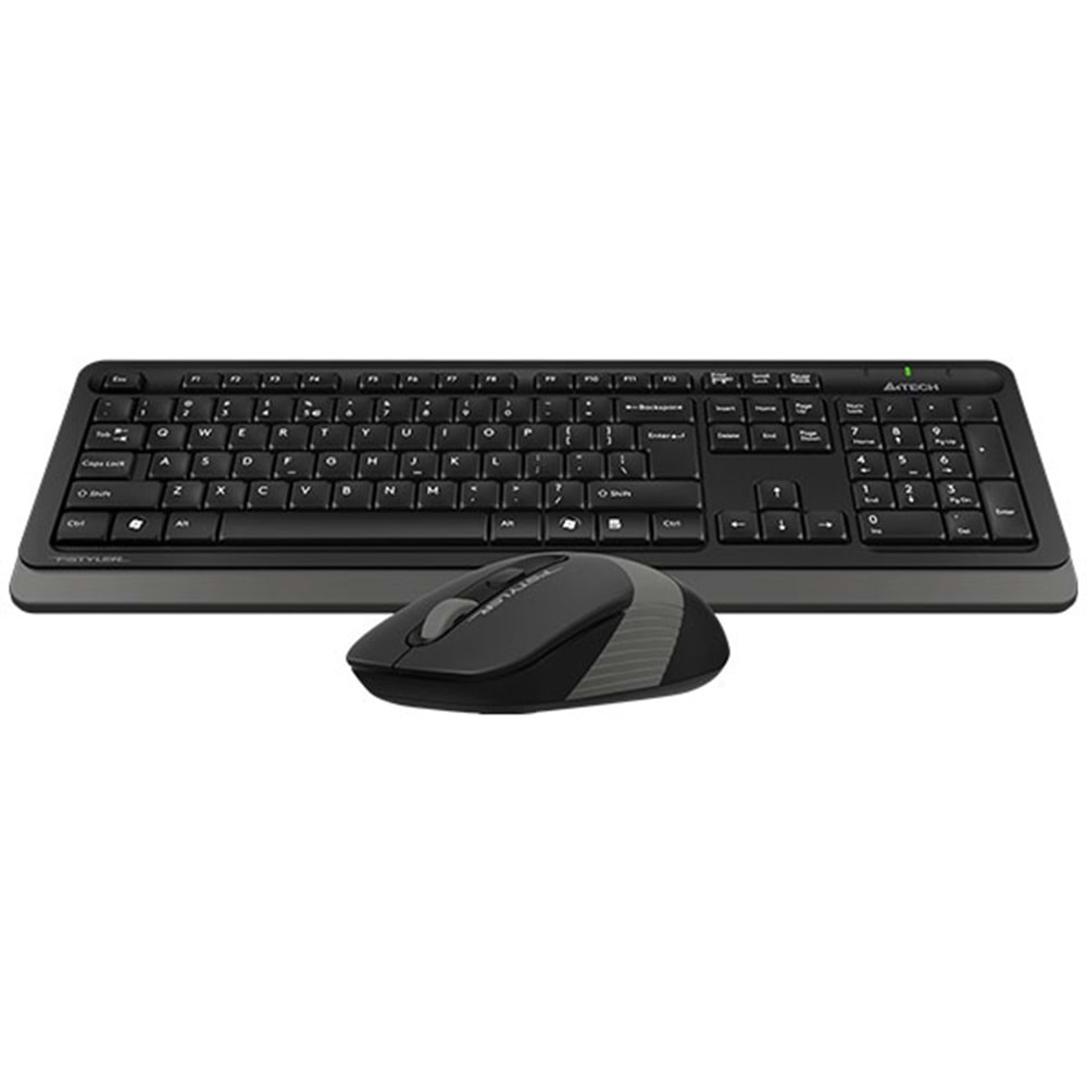 A4TECH FG1010 Kablosuz F Trk Siyah/Gri Klavye - Mouse Set