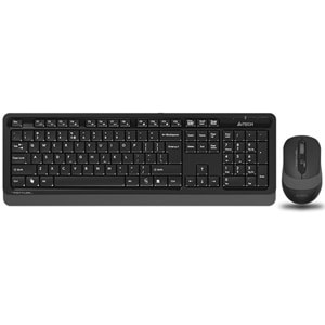 A4TECH FG1010 Kablosuz F Trk Siyah/Gri Klavye - Mouse Set