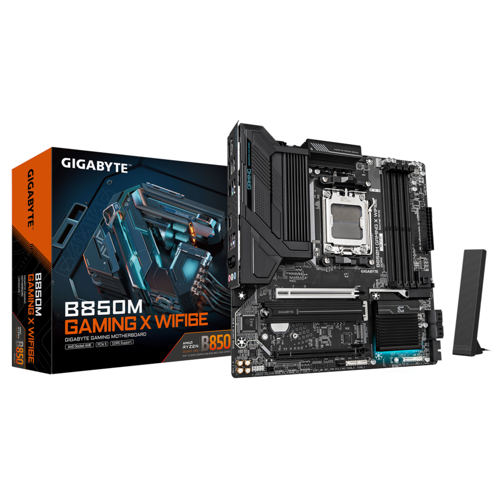 GIGABYTE B850M GAMING X WIFI6E DDR5 HDMI DP PCIE 5.0 AM5 mATX