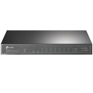 TP-LINK 8port PoE 63w 1-SFP Gigabit Yönetilemez Switch TL-SG1210P